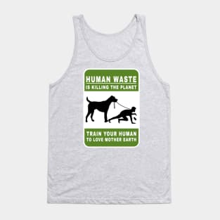 Train Your Human Tank Top